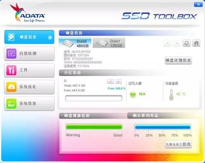 威剛SSD專屬管理軟件 看得清楚，用著放心，掌控存儲盡在指尖